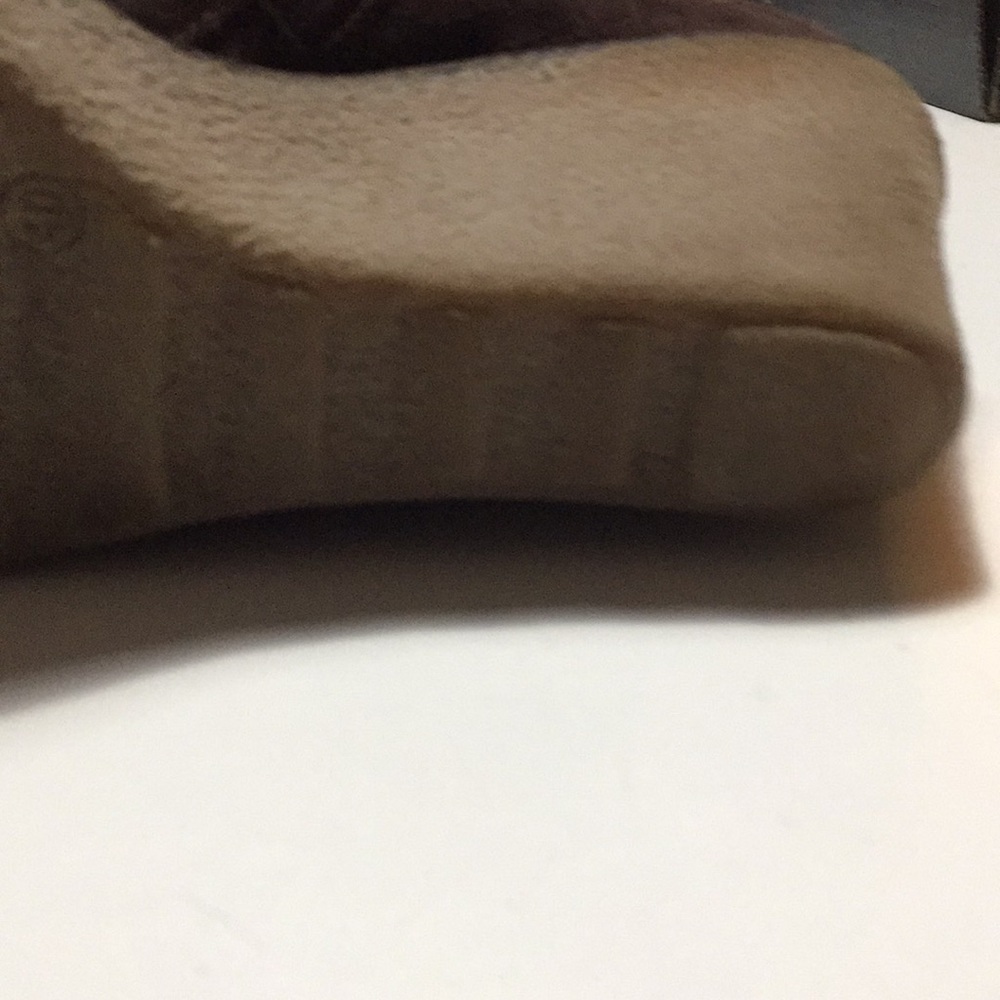 Garnet hill wedge suede ankle boots 40 (9) - Picture 7 of 12